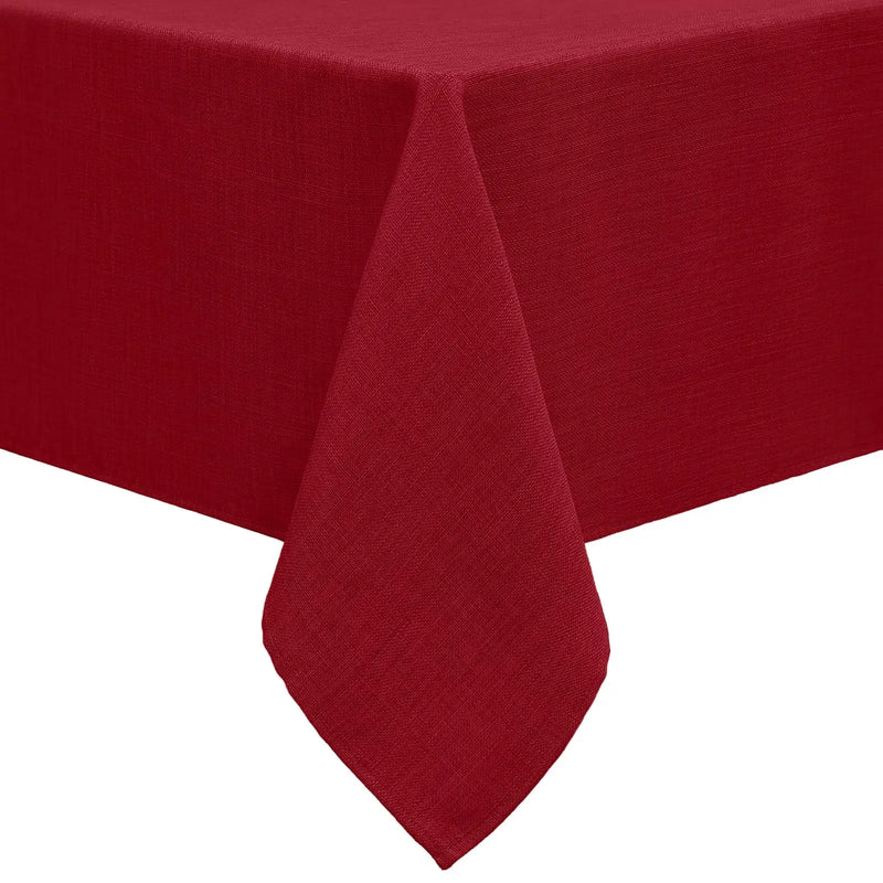 Axyaa Solid Color Linen Tablecloth for Home, Banquet, Parties - Washable & Stylish