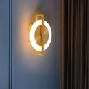 Axyaa Copper Luxe LED Wall Lamp for Aisle, Porch, Corridor, Cloakroom - Home Lighting
