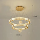 Axyaa Modern Pendant Light Indoor LED Chandelier Ceiling Lamp Dining Room Decoration