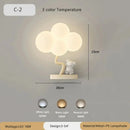 Axyaa Cartoon Wall Lamp: LED Home Wall Decoration for Living Room and Bedroom