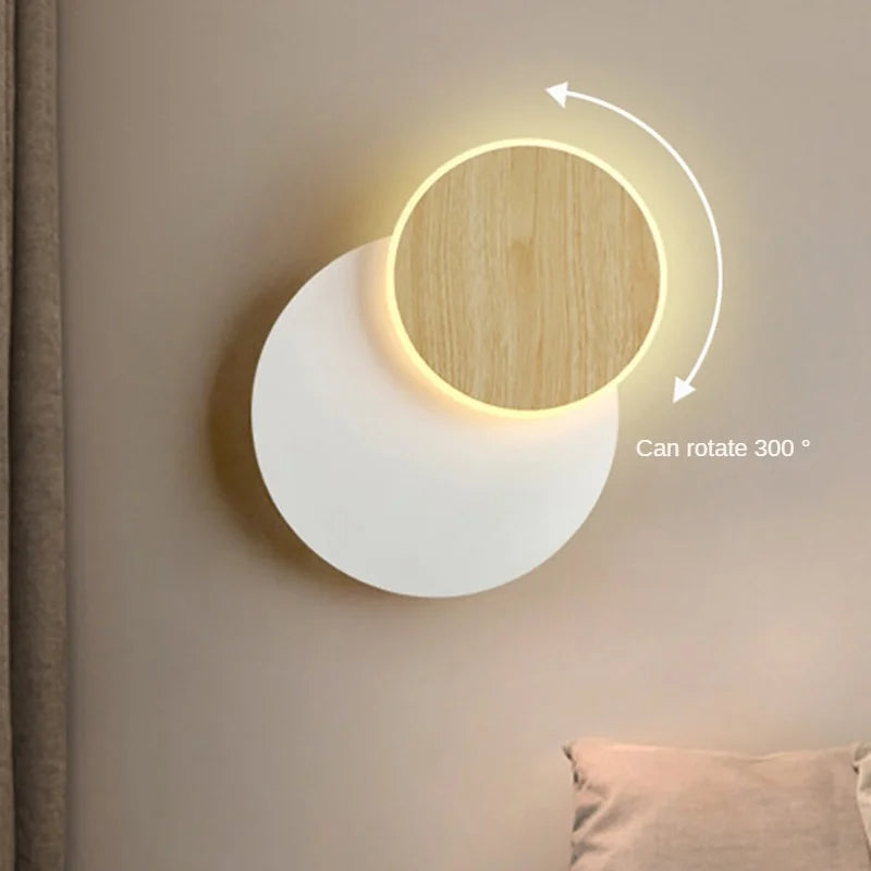 Axya Rotatable Nordic Wall Lamp for Bedroom and Dining Room Lighting