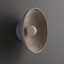 Axyaa Japanese Style Resin Circular Wall Lamp Creative Sconce Bedhead Light
