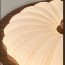 Axyaa Nordic Wood Grain Ceiling Light, Modern French Bauhaus Style