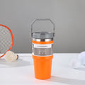 Axyaa Large Capacity Stainless Steel Insulated Bottle with Handle