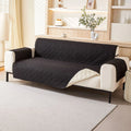 Axyaa Waterproof Sofa Cover for Pets & Kids Non-Slip Couch Slipcovers Gray