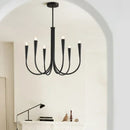 Axyaa Modern Iron Golden Chandeliers - Luxury Candle Pendant Lights