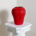 Axyaa Ceramic Strawberry Vase, Home and Living Room Decor Craft