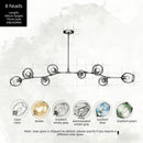 Axyaa Large Indoor Chandelier Light for Dining Living Room Stairwell, E26/E27 Base