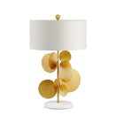 Axyaa Gold Nordic Table Lamp Contemporary LED Bedside Light