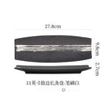 Axyaa Ceramic Sushi Plate Set