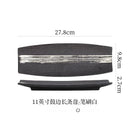 Axyaa Ceramic Sushi Plate Set