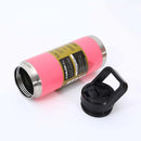Axyaa Stainless Steel Thermal Bottle Vacuum Flask Tumbler with Straw - Ideal for Outdoor Activities