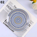 Axyaa Bohemian Nordic Printed Plate - High-Value Household Decor
