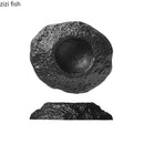 Axya Irregular Texture Ceramic Dining Plate Set
