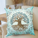 Axyaa Sun Moon Stars Tarot Pillowcase for Home Decor Sofa Chair Mysterious Divination