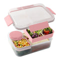 Axyaa Large Capacity Bento Box with Sauce Box - Leakproof Food Container for Lunch