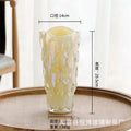 Axyaa Crystal Glass Hydroponic Vase for Art Flower Arrangement and Decor