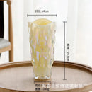 Axyaa Crystal Glass Hydroponic Vase for Art Flower Arrangement and Decor