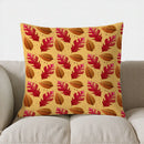 Axyaa Autumn Bow & Pumpkin Pattern Pillow Cover for Sofa Bedroom Car