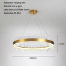 Modern LED Pendant Lights by Axyaa for Minimalist Living Room & Bedroom