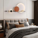 Axyaa Nordic Art Mural Wall Lamp for Bedroom and Living Room with LED Lights