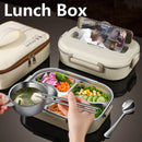 Axyaa Large Capacity Insulated Bento Box with Compartment for Office & Students