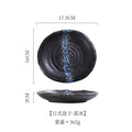 Axyaa Ceramic Sushi Snack Plates Set | Creative Restaurant Tableware and Small Dishes