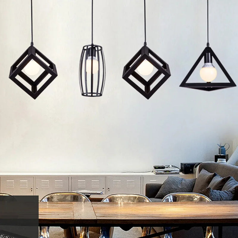 Axya Retro Pendant Light Industrial Chandelier Ceiling Lamp Home Restaurant Decor