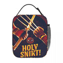Axyaa Deadpool & Wolverine Insulated Lunch Bag - Portable Thermal Cooler