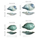 Axyaa Kiln-changing Oyster-shaped Flavor Dish for Hotel Restaurant Desserts