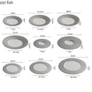 Axya Ceramic Dinner Plate Set - Restaurant Steak Dessert Pasta Soup Tableware