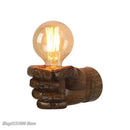 Axyaa Nordic Resin Metal Wall Sconce - Left & Right Hand Bedside Wall Light