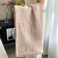 Axyaa Boho Cotton Throw Blanket for Bed Couch All Seasons Lightweight Quilt