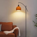 Axyaa Milolan Pomelo Floor Lamp - Antique Living Room Retro Sofa Fishing Light