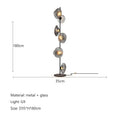 Axyaa Lava Glass Sofa Floor Lamp for Elegant Living Room Décor