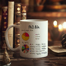 Axyaa Phd Doctor's Ceramic Coffee Mug Office Tea Cup Birthday Gift