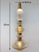 Axyaa Nordic Designer Stained Glass Chandelier for Living Room and Bedroom