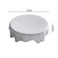 Axyaa Irregular Ceramic Dinner Plate Set for Sushi Pasta Desserts.