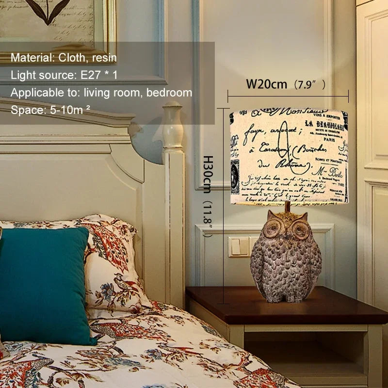 Axyaa Nordic Modern Table Lamp LED Bedside Light Unique Decorative Desk Lamp