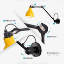 Axyaa Robotic Arm Wall Lamp LED Sconce Fixture Indoor Lighting for Home Decor