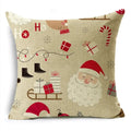 Axyaa Christmas Plant Series Pillow Covers - Festive Home Décor