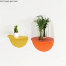 Axya Metal Wall Shelf Stand Decorative Home Decor Accessories