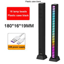 Axyaa RGB LED Music Sound Control Strip Light for Bar Car Room TV Gaming