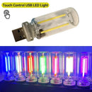 Axyaa USB Night Light: Touch Dimmable LED for Car & Bedroom