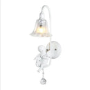 Axyaa Crystal Angel Wall Lamp for Bedroom Living Room Study Lighting