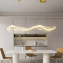 Axyaa Modern LED Pendant Chandelier for Dining Room and Living Room.