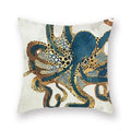 Axyaa Gold Mountains Geometric Sun Moon Cushion Cases- Home Decor Almofadas