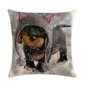 Axyaa Flax Embrace Pillowcase 45*45cm for Stylish Home Décor