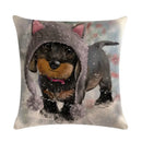 Axyaa Flax Embrace Pillowcase 45*45cm for Stylish Home Décor