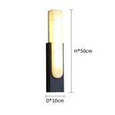 Axyaa Gold Marble LED Wall Sconce for Elegant Home Décor.